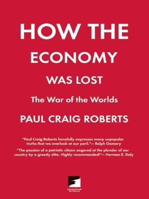 cover image of How the Economy Was Lost